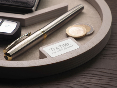 Logo trade promotional items image of: Wooden desk organiser 1817121