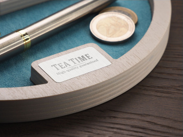 Logo trade promotional giveaways picture of: Wooden desk organiser 1817121