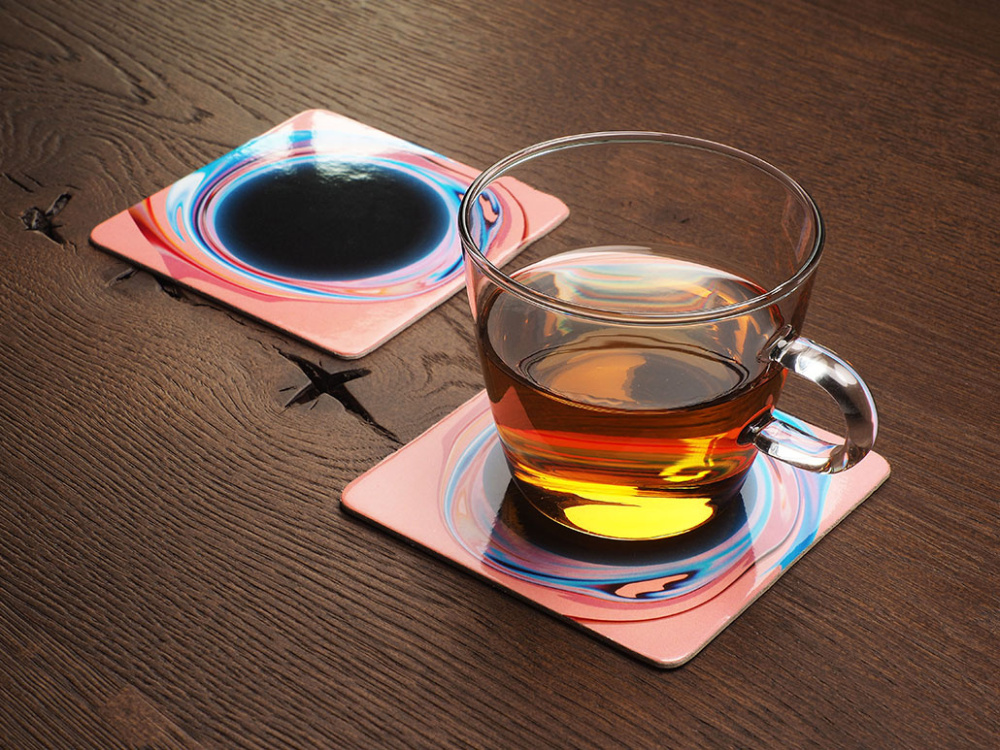Logotrade promotional gift picture of: Printed paper coaster 1839117