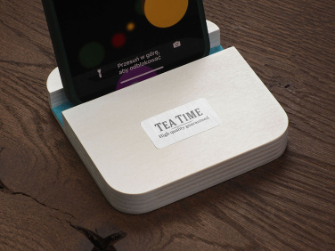 Logo trade advertising products image of: Wooden telephone stand 1847121