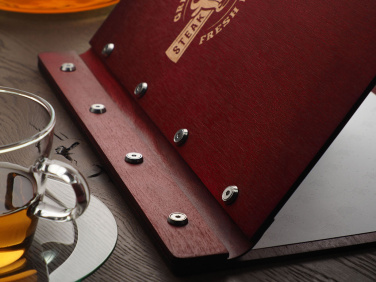 Logo trade corporate gifts picture of: Menu cover 1860121