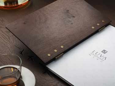 Logo trade business gift photo of: Menu cover 1862121