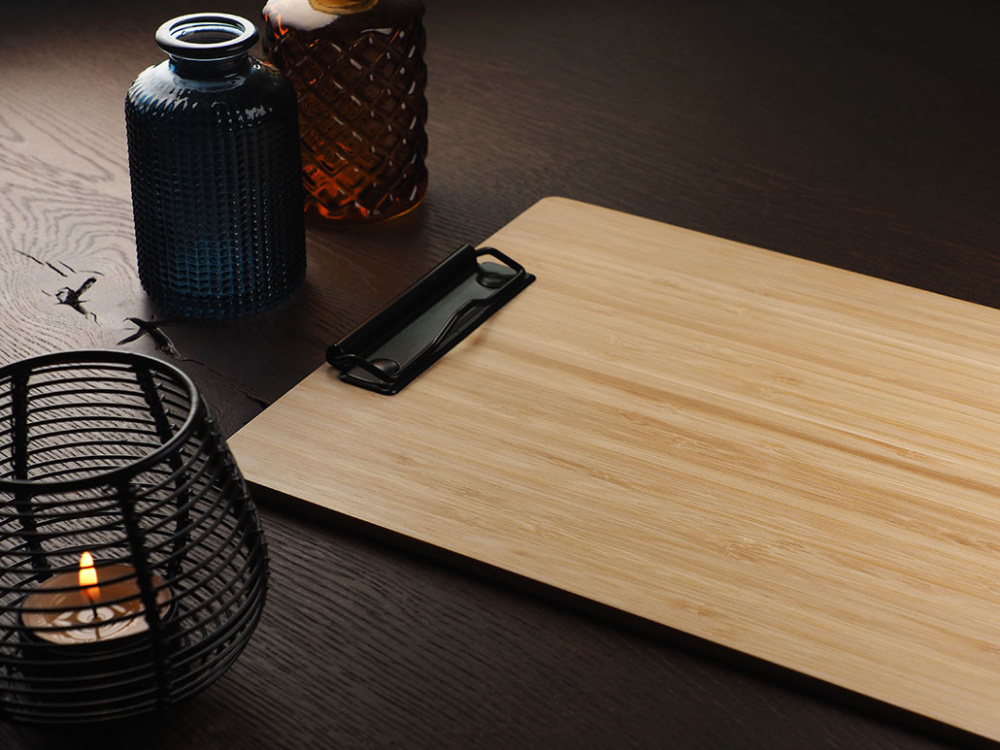 Logo trade advertising products image of: Clipboard menu 1868292