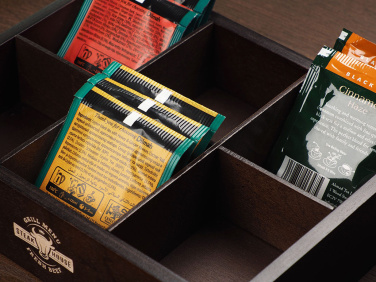 Logo trade promotional giveaway photo of: Wooden box 1870121