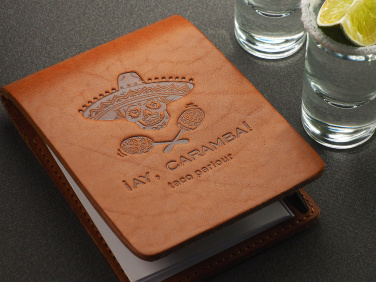 Logotrade promotional giveaway image of: Waiter notepad 1202141