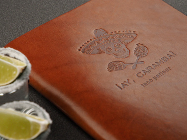 Logo trade promotional giveaways picture of: Menu cover Ambiente 1181141