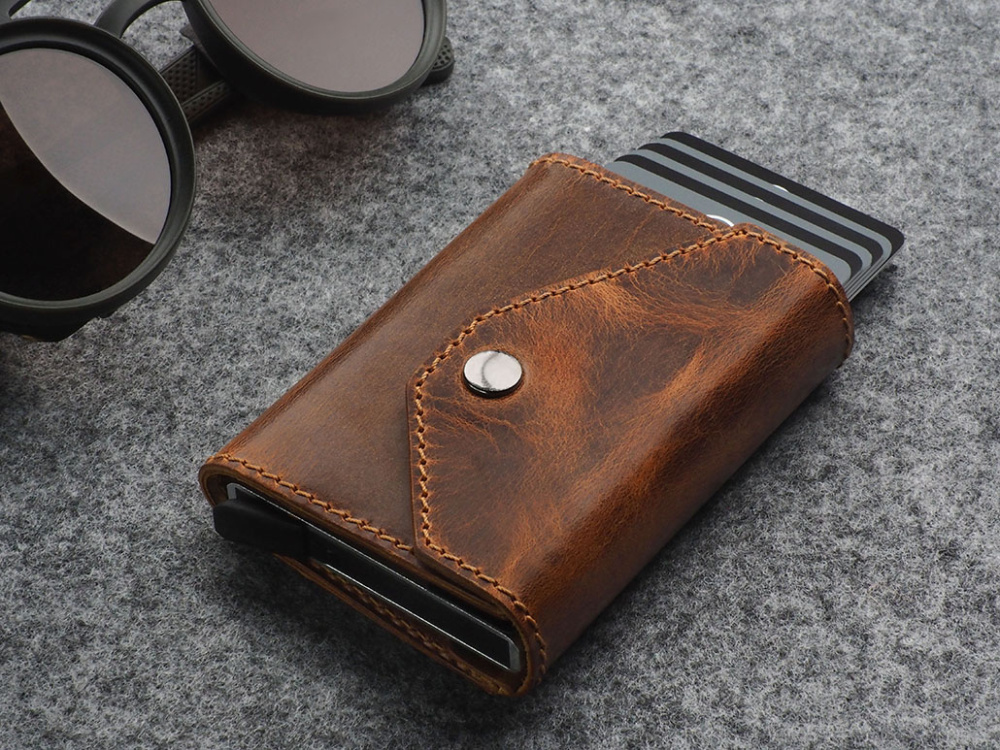 Logo trade promotional items image of: RFID wallet 1931310