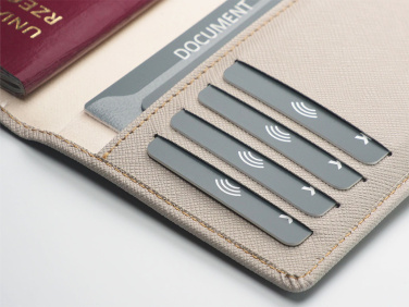 Logotrade promotional products photo of: RFID passport case 1301113