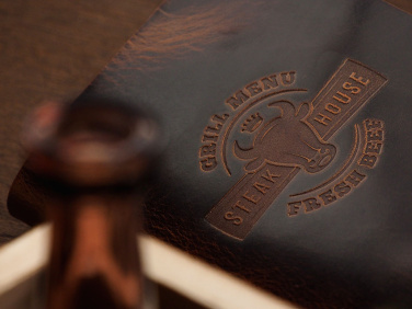 Logo trade business gifts image of: Bill holder 1203310