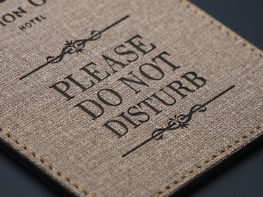 Logo trade promotional merchandise picture of: DND door sign 1111321