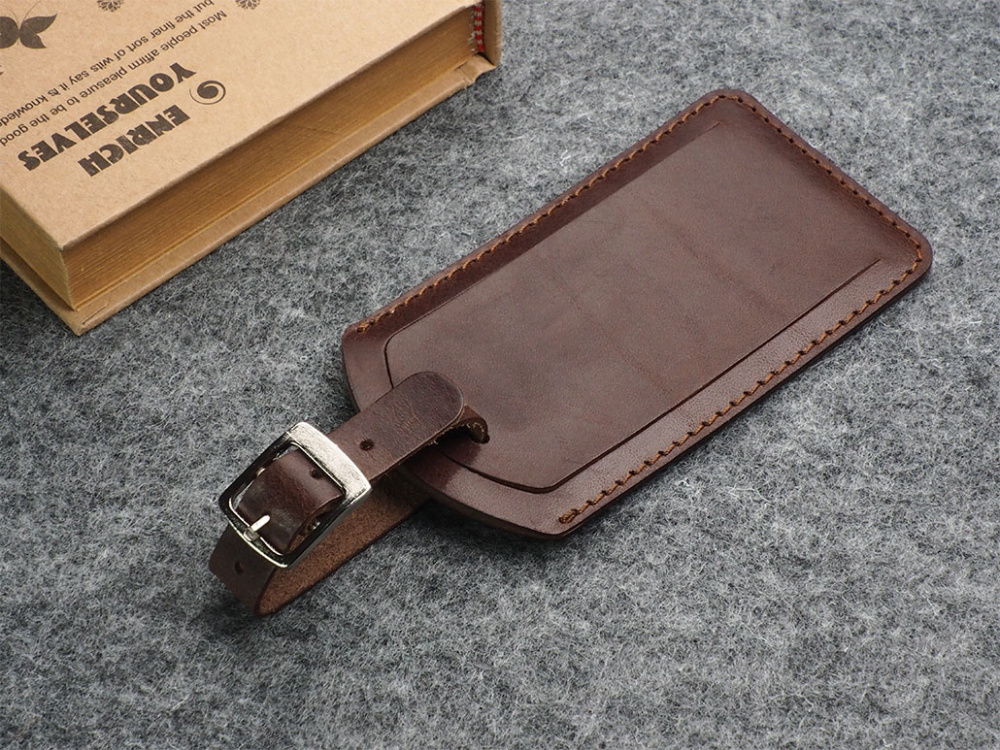 Logo trade corporate gift photo of: Luggage tag 1155141