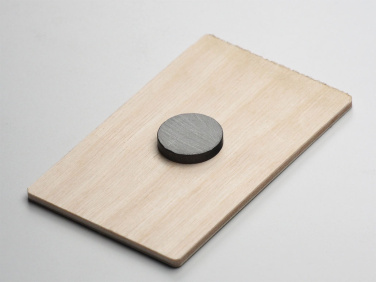 Logotrade promotional item picture of: Wooden magnet 2034121