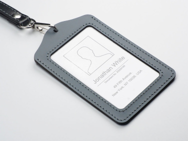 Logo trade promotional giveaways image of: ID Badge Holder 2038094