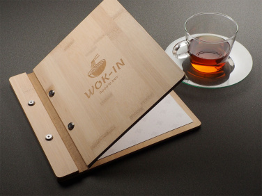 Logo trade corporate gifts picture of: Menu cover 1905292