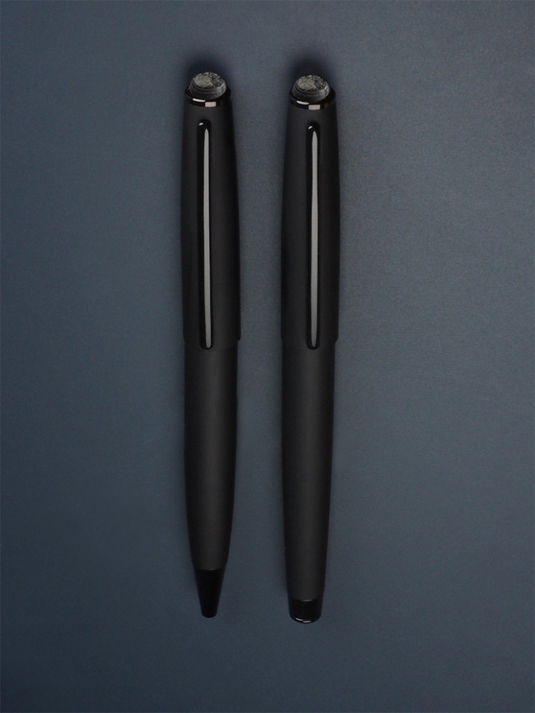 Logotrade corporate gift image of: Pen set with coal 2094036