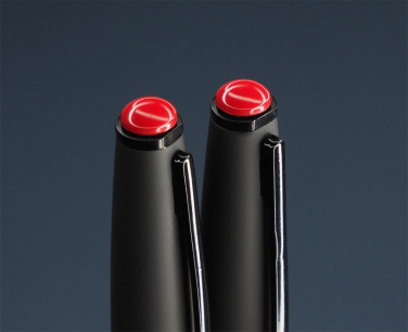 Logotrade corporate gifts photo of: Coral stone Pen set 1285036