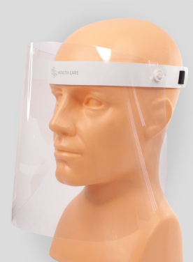 Logo trade promotional items picture of: TEMIDA tilting face shield 1424162