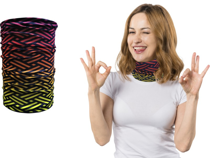 Logotrade promotional item image of: Tube scarf sublimation multi-scarf145 g/m²