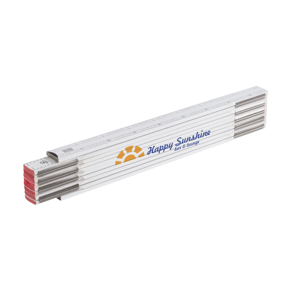 Logo trade promotional items image of: MetricWoodPro ruler