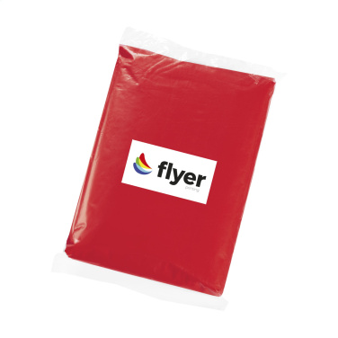 Logo trade promotional giveaway photo of: Clear poncho/raincoat