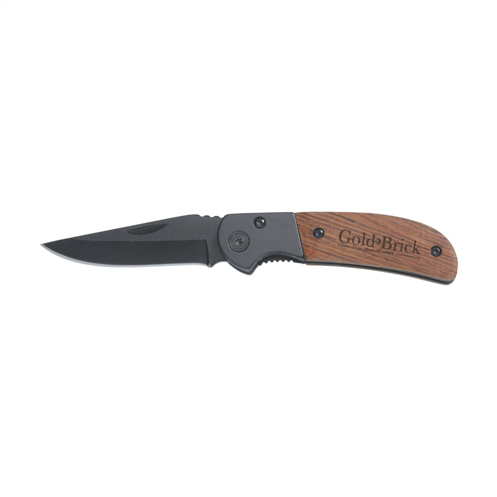 Logo trade promotional giveaways image of: Lock-It pocket knife