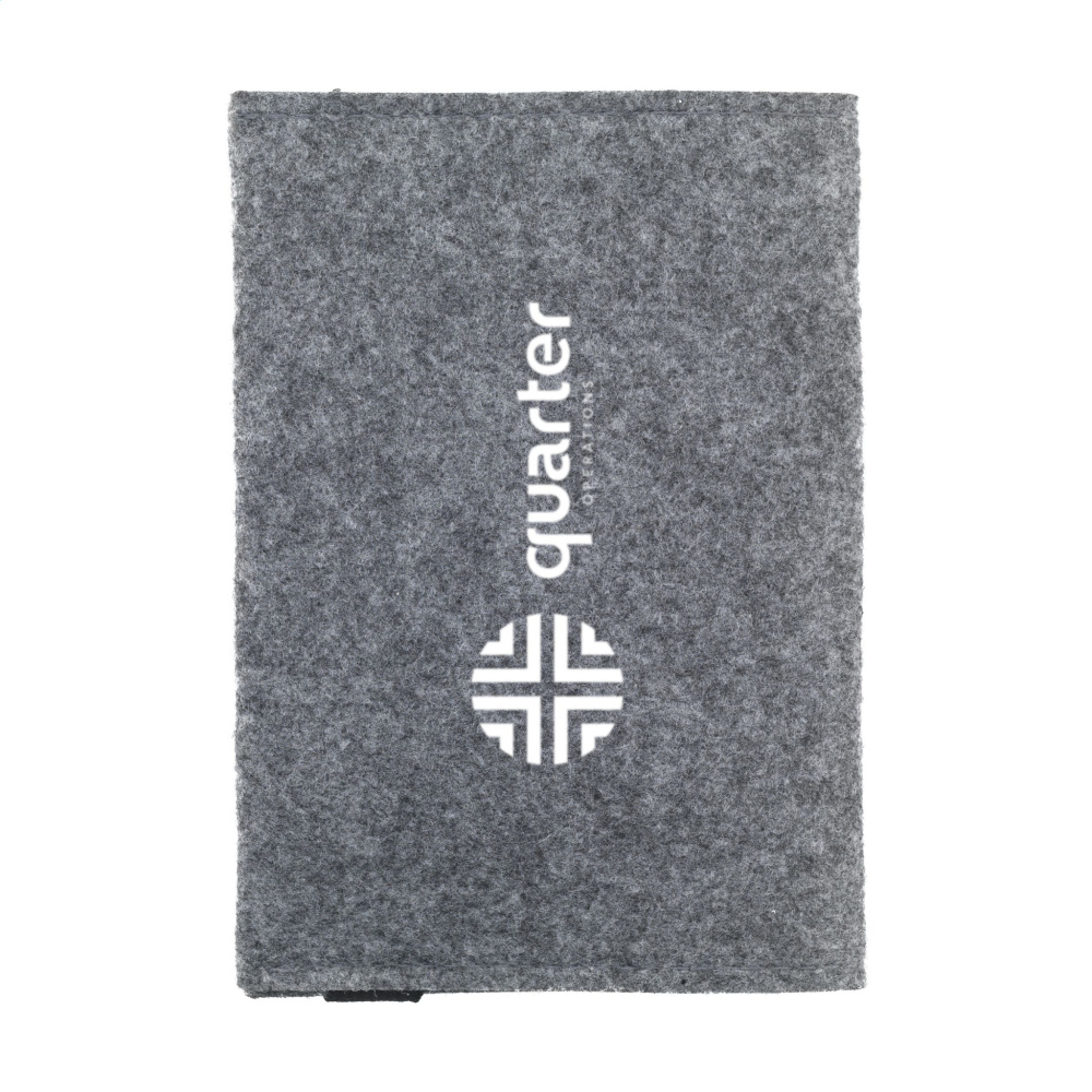 Logo trade corporate gifts image of: Identify GRS RPET Felt passport holder