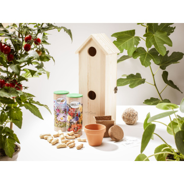 Logo trade promotional merchandise image of: Flowermix Terracotta flower seeds