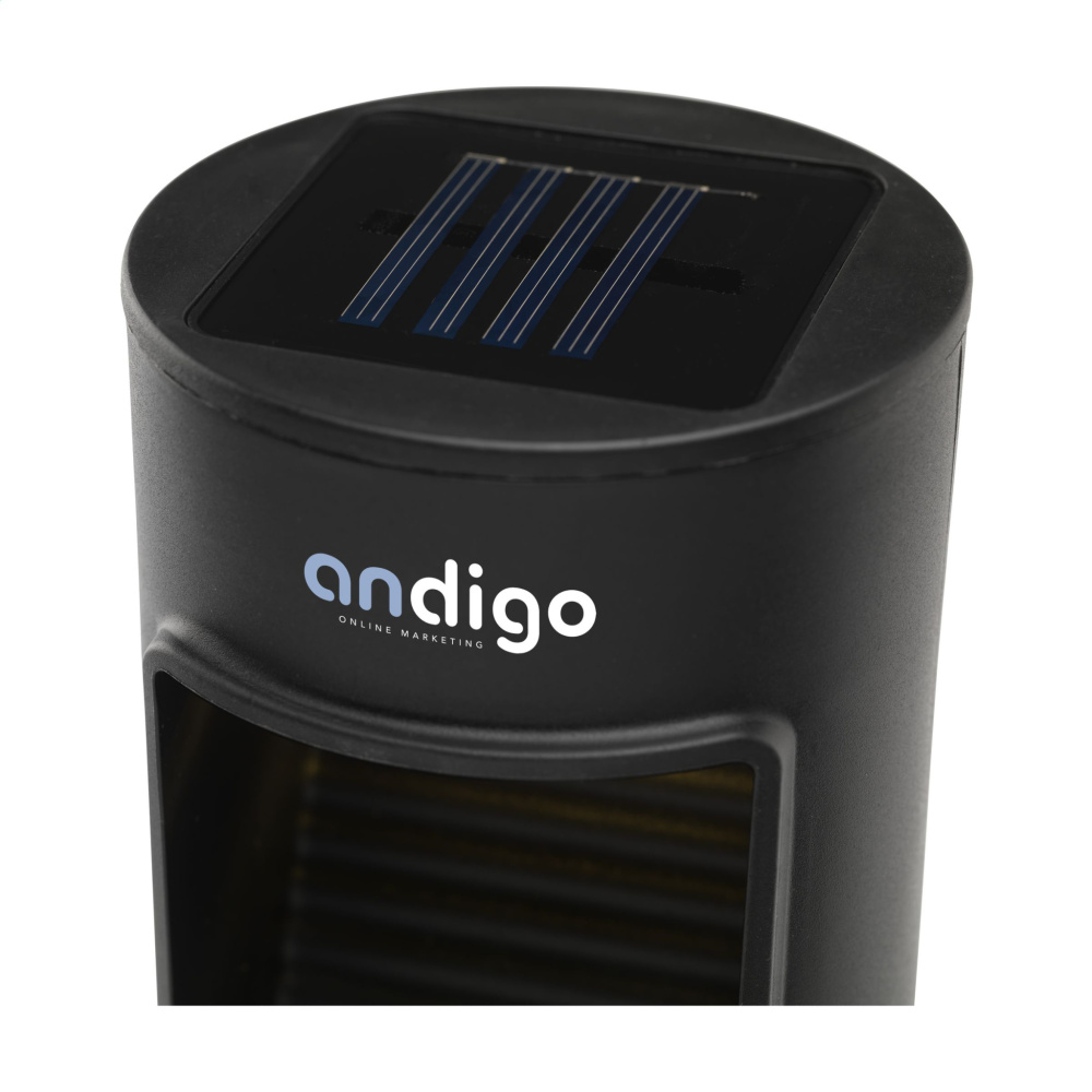 Logo trade promotional giveaway photo of: Grundig Solar LED-Light Warm White