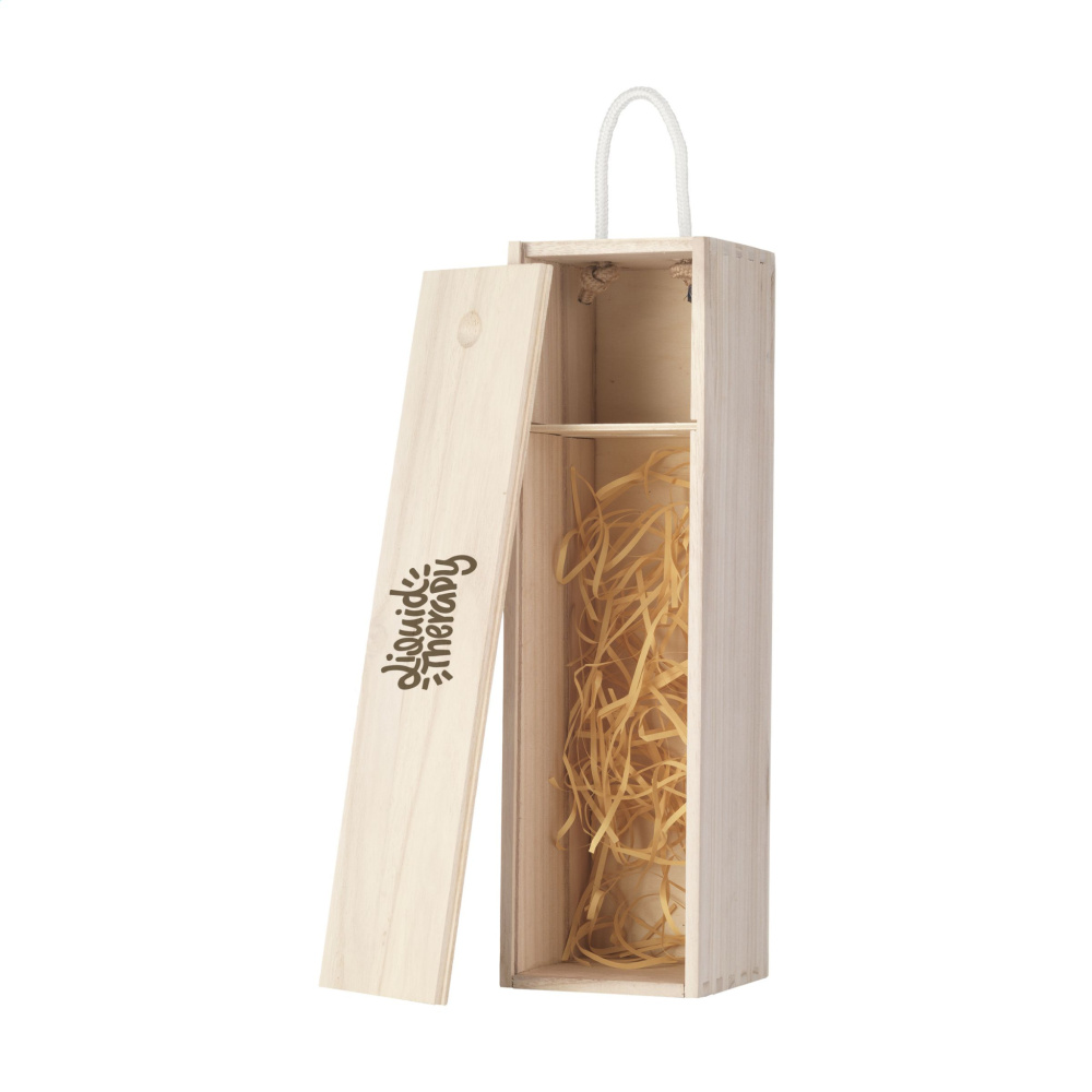 Logotrade promotional item image of: WineWood wine box