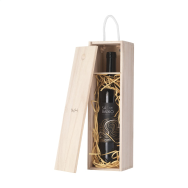 Logotrade promotional gift image of: WineWood wine box