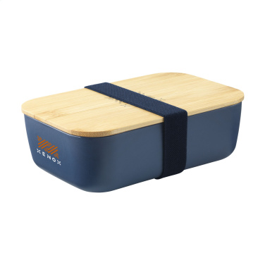 Logo trade corporate gifts picture of: Midori Bamboo Lunchbox