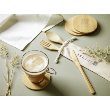 Logotrade business gift image of: Bambu Cutlery Set
