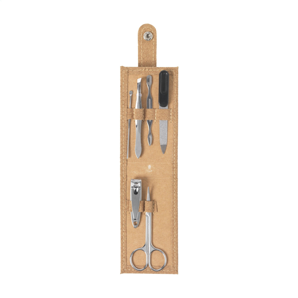 Logotrade promotional product image of: Cork Manicure Set