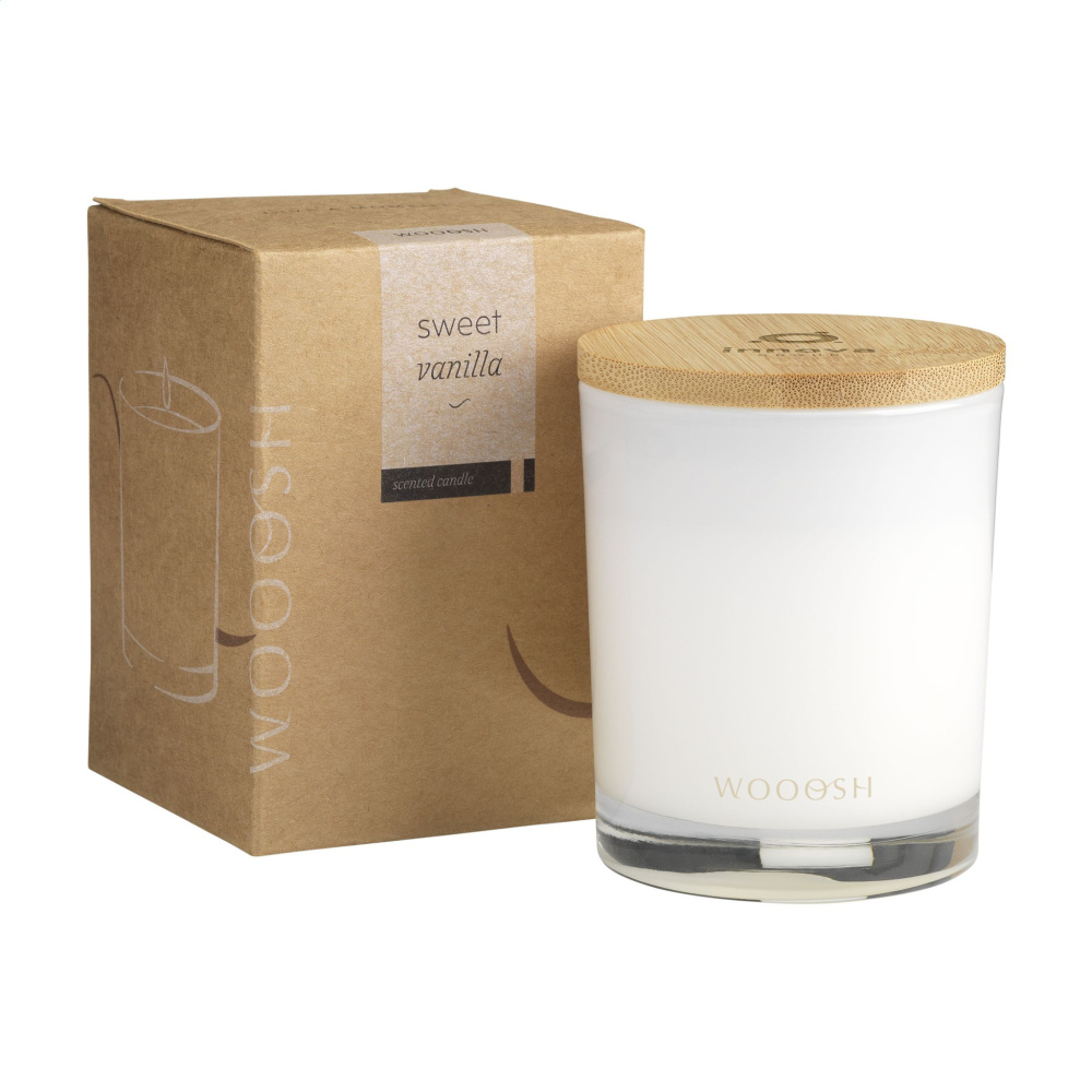 Logotrade promotional merchandise picture of: Wooosh Scented Candle Sweet Vanilla