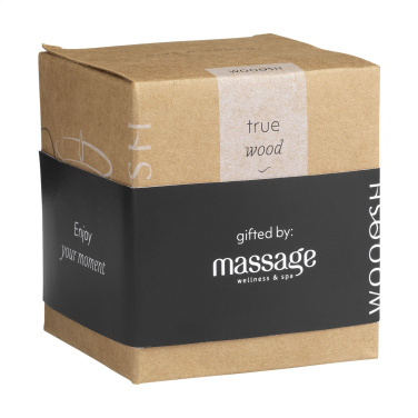 Logo trade business gift photo of: Wooosh Scented Candle True Wood
