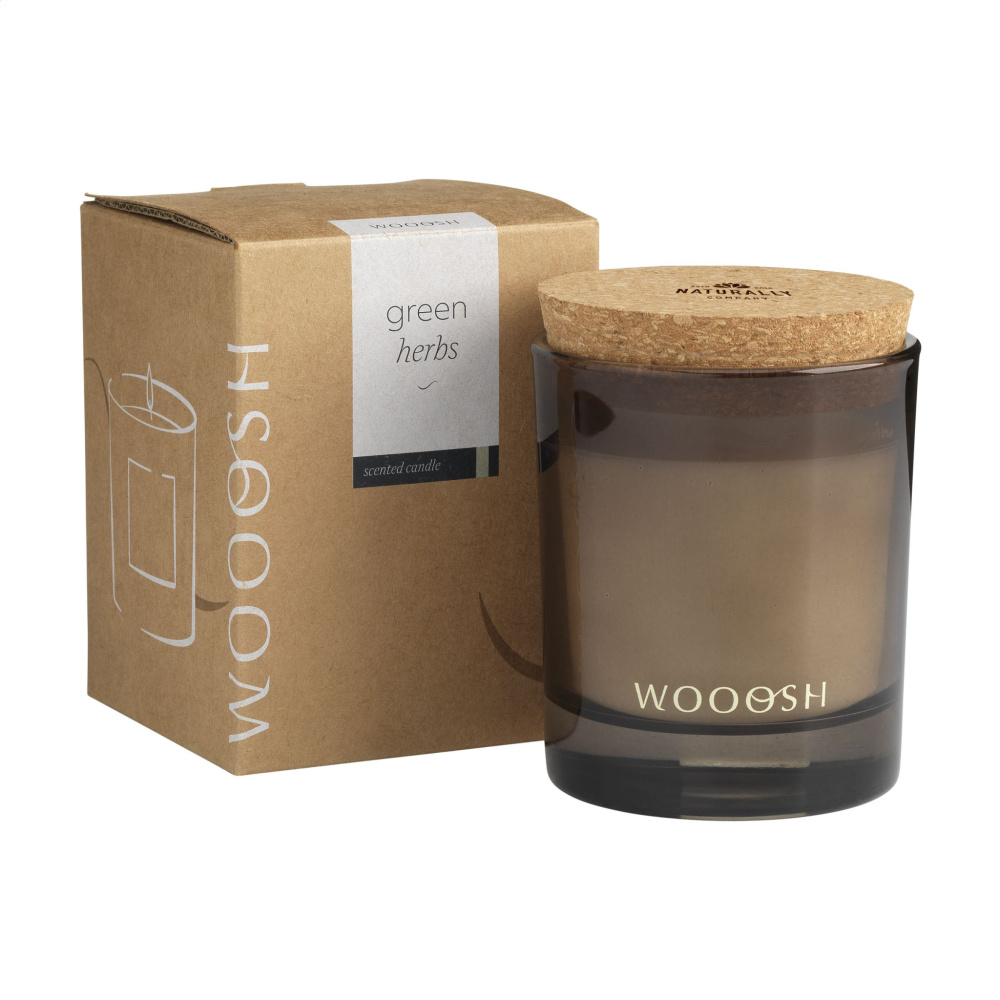 Logotrade advertising product image of: Wooosh Scented Candle Green Herbs
