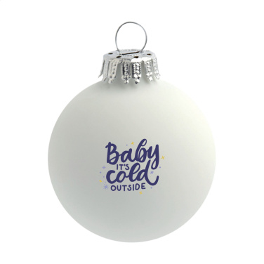 Logo trade advertising products picture of: Christmas Bauble Ø 6 cm - Made in Europe