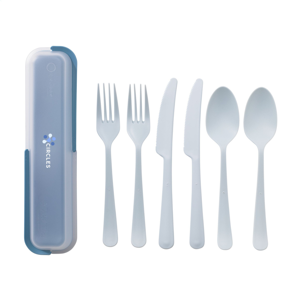 Logotrade advertising product picture of: Outdoor 6-piece Cutlery Set