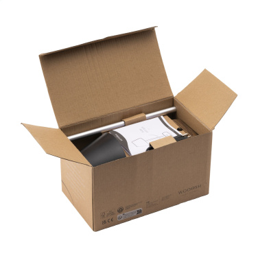 Logo trade corporate gifts image of: Wooosh RCS Luzia Table Light