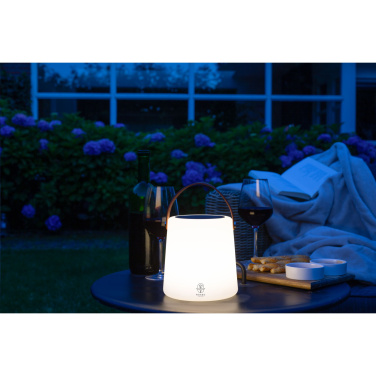 Logo trade promotional gifts image of: Wooosh Ziva Solar Lamp