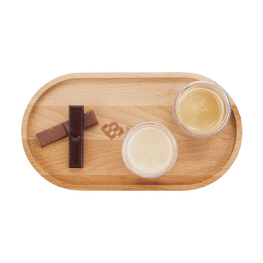 Logo trade promotional giveaways image of: Harmony Serving Tray Oval
