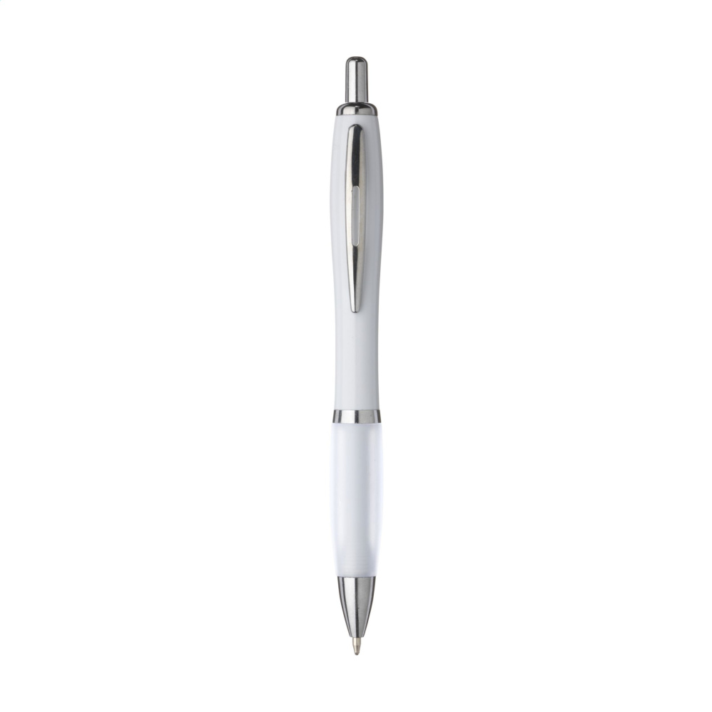 Logo trade corporate gift photo of: Athos White pen