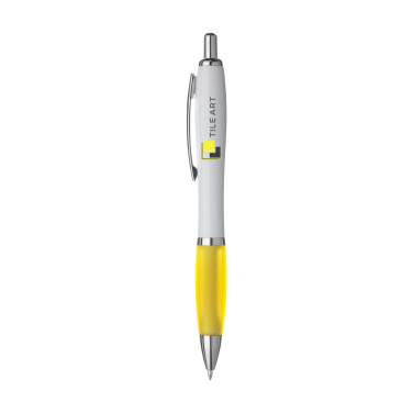 Logo trade promotional merchandise picture of: Athos White pen
