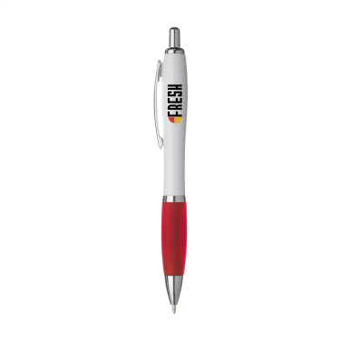 Logo trade business gifts image of: Athos White pen