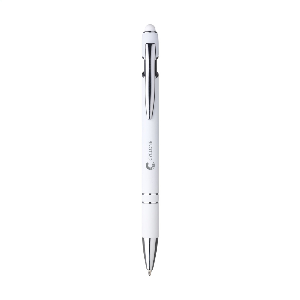 Logo trade promotional merchandise image of: Luca Touch stylus pen