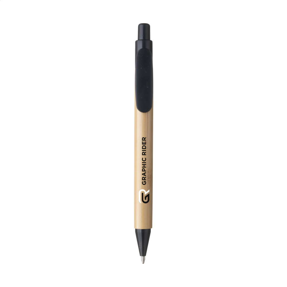 Logotrade advertising product image of: Bamboo Wheat Pen wheat straw ballpoint pen