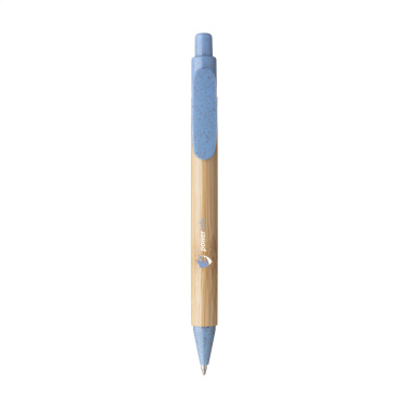 Logo trade business gift photo of: Bamboo Wheat Pen wheat straw ballpoint pen
