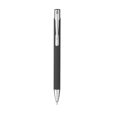 Logo trade promotional items picture of: Ebony Soft Touch pen