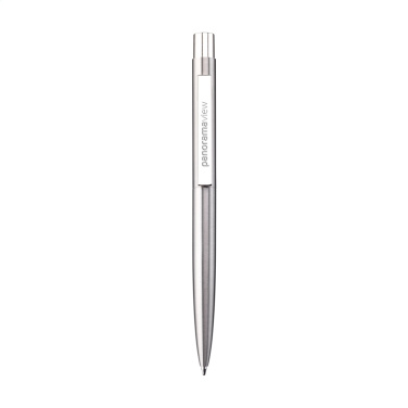 Logo trade promotional products image of: Bellamy Pen Recycled Stainless Steel
