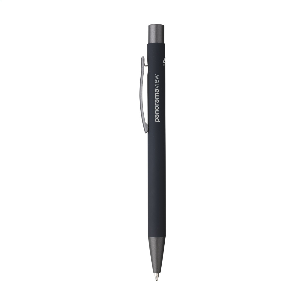 Logo trade promotional items picture of: Brady Soft Touch Recycled Alu pens